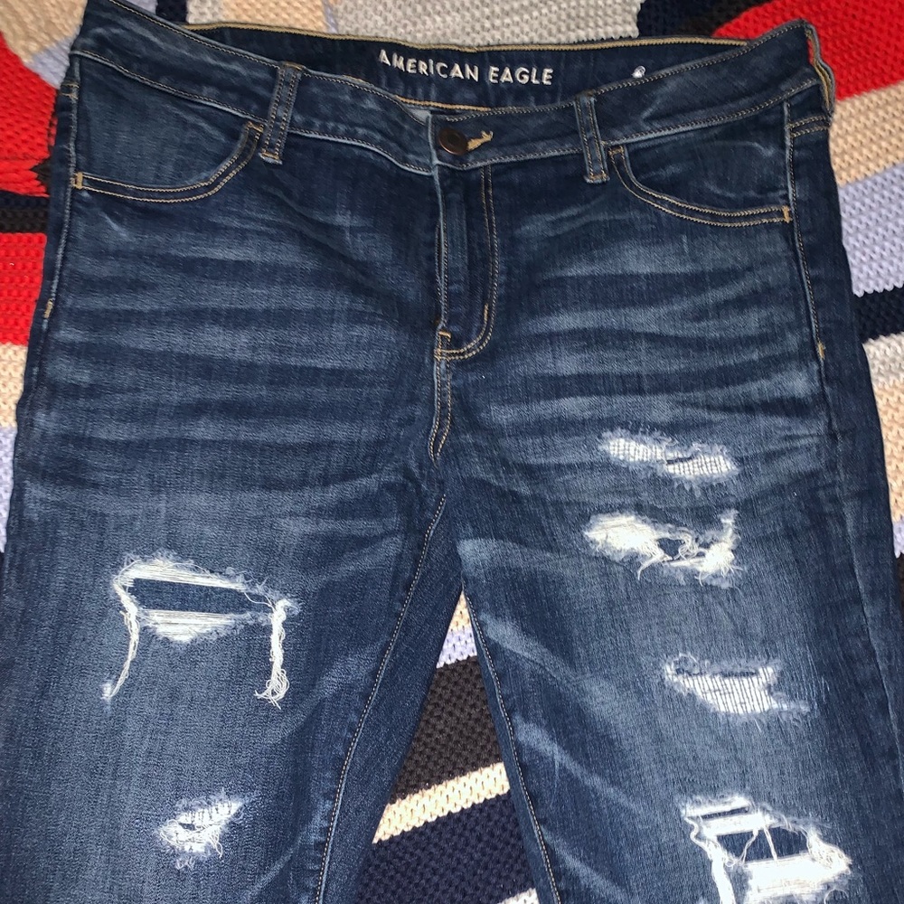 American Eagle cropped jeans